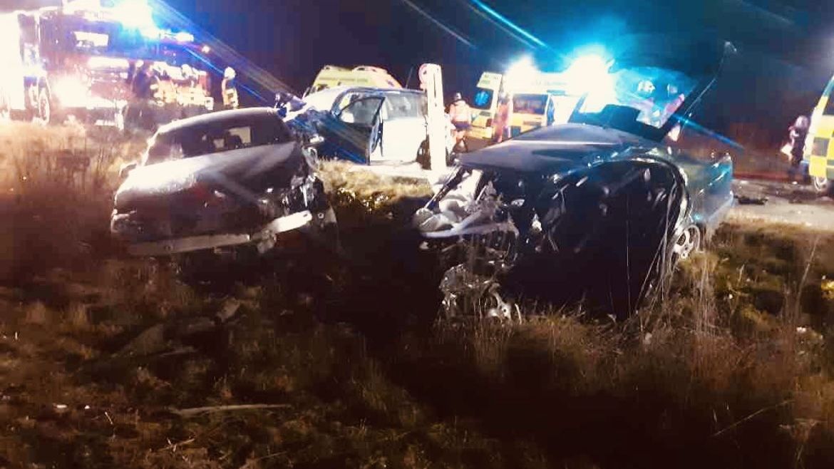 Hromadná nehoda zavřela silnici na Olomoucku